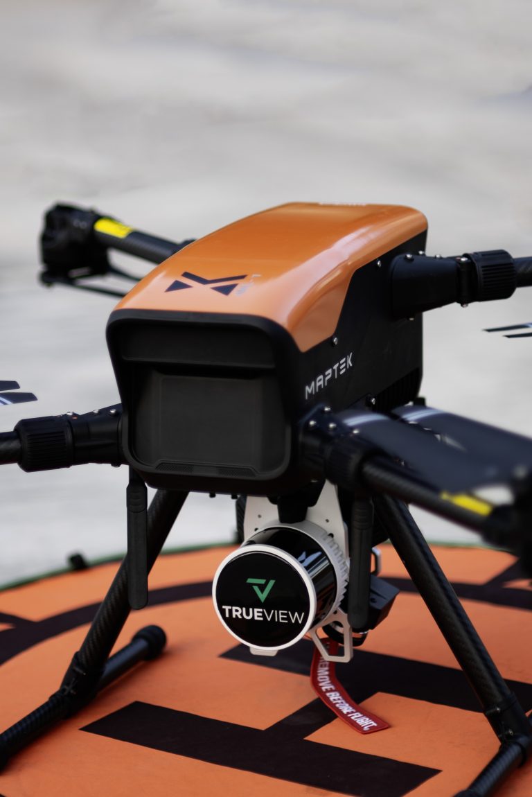 Maptek ML1 multirotor drone idling