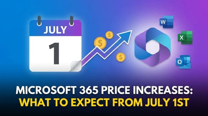latest excel version 2026 july: microsoft 365 & excel... Microsoft 365 Price Increase July 2026: Every SKU Listed