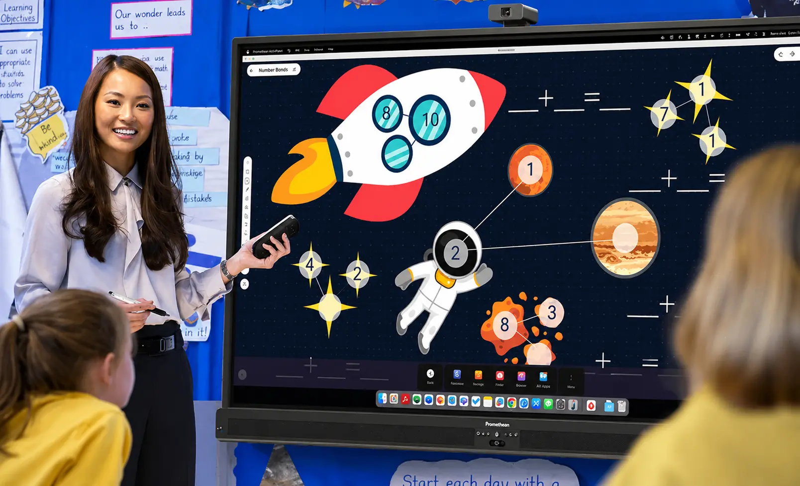 Promethean ActivPanel interactive whiteboard installed in a K-12 classroom by On-Site Technology in Northern New Jersey